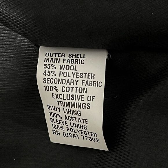 Zara Trafaluc Jacket Womens Small Military Green Camouflage Camo Patch Zip Wool - Picture 5 of 9